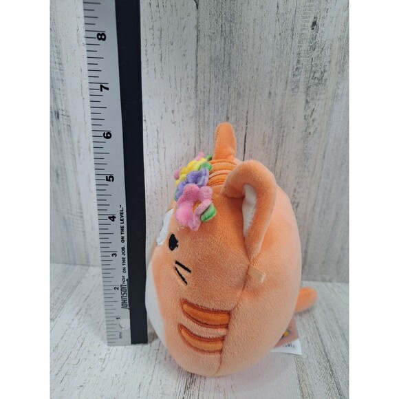 Squishmallows Gigi Tabby Cat Flower Crown 5" Easter Limited Edition Plush Kitty - Picture 3 of 9